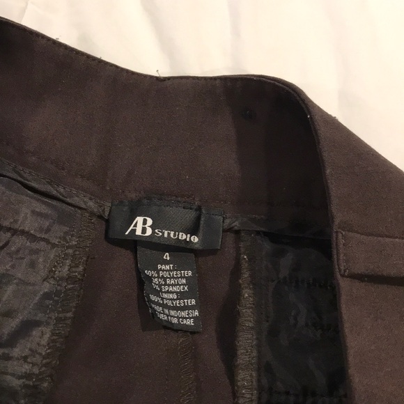AB studio brown dress pants - Picture 2 of 3
